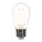 Belle Luci Belle Luci Holiday Bright Lights S14 E26 (Medium) Filament LED Bulb Warm White 1.5 Watt Equivalence BLBUS14D25W - alternate 4